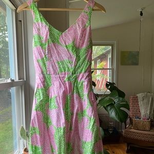 Lilly Pulitzer Lexington Dress in Limeade Cheat Ya